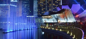 Louis Vuitton stealing the limelight at Marina Bay... Crédit : William Cho